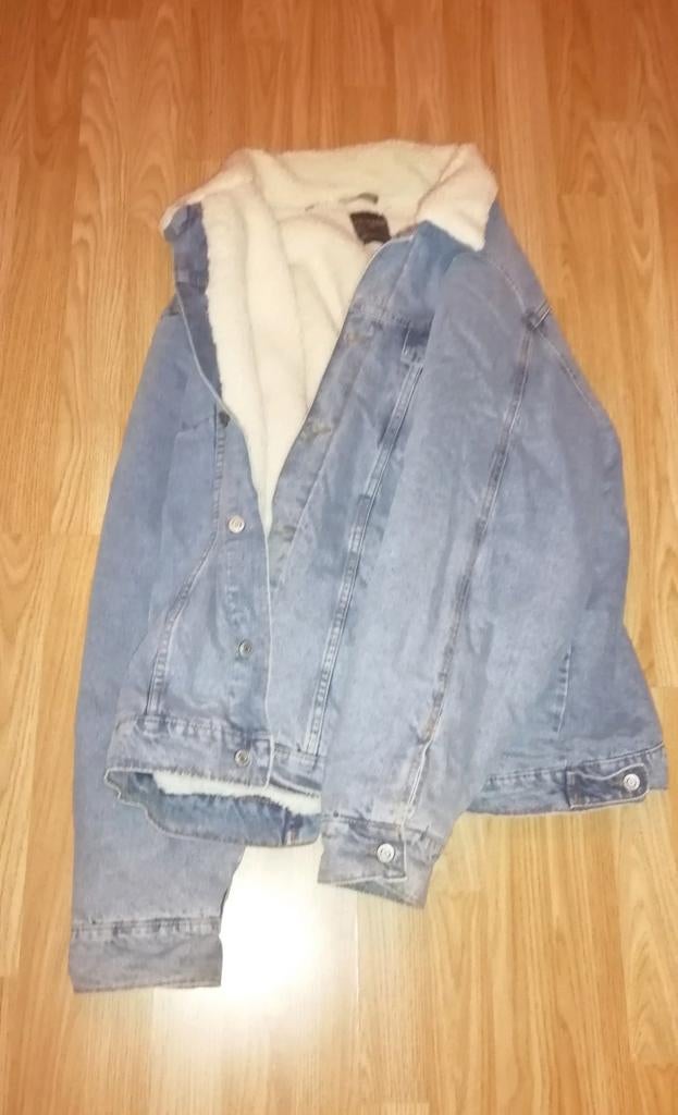 Nog in nette staat 3XL Jas van spijkerstof en warme voering, Ophalen of Verzenden, Zo goed als nieuw, Blauw