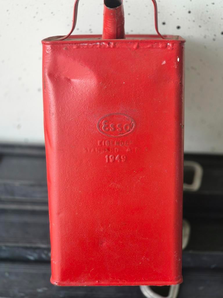 Esso Olie blik, Ophalen of Verzenden, Hard kunststof