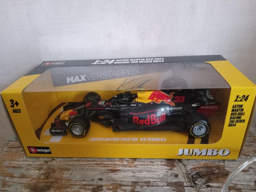 Michael Schumacher en Max Verstappen mini race auto's, Verzenden, Zo goed als nieuw, Formule 1