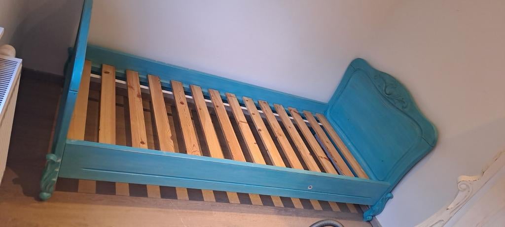 Little Planet Kinderkamer Set - Bed, Kast & Ledikant, Kinderen en Baby's, Ophalen, 85 tot 100 cm, Zo goed als nieuw, Matras