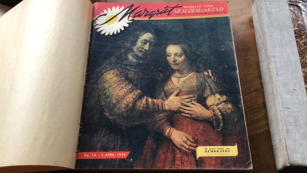 Margrieten voor moeder en kind 1955, Boeken, Ophalen of Verzenden, Gelezen, Damesbladen