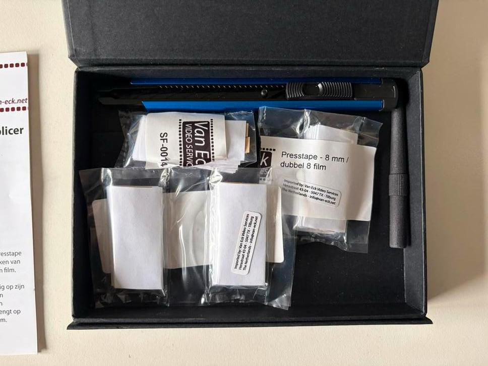 Help, mijn 8mm film is gebroken: Eenvoudige plakpers van Eck, Verzamelen, Fotografica en Filmapparatuur, Ophalen, 1980 tot heden