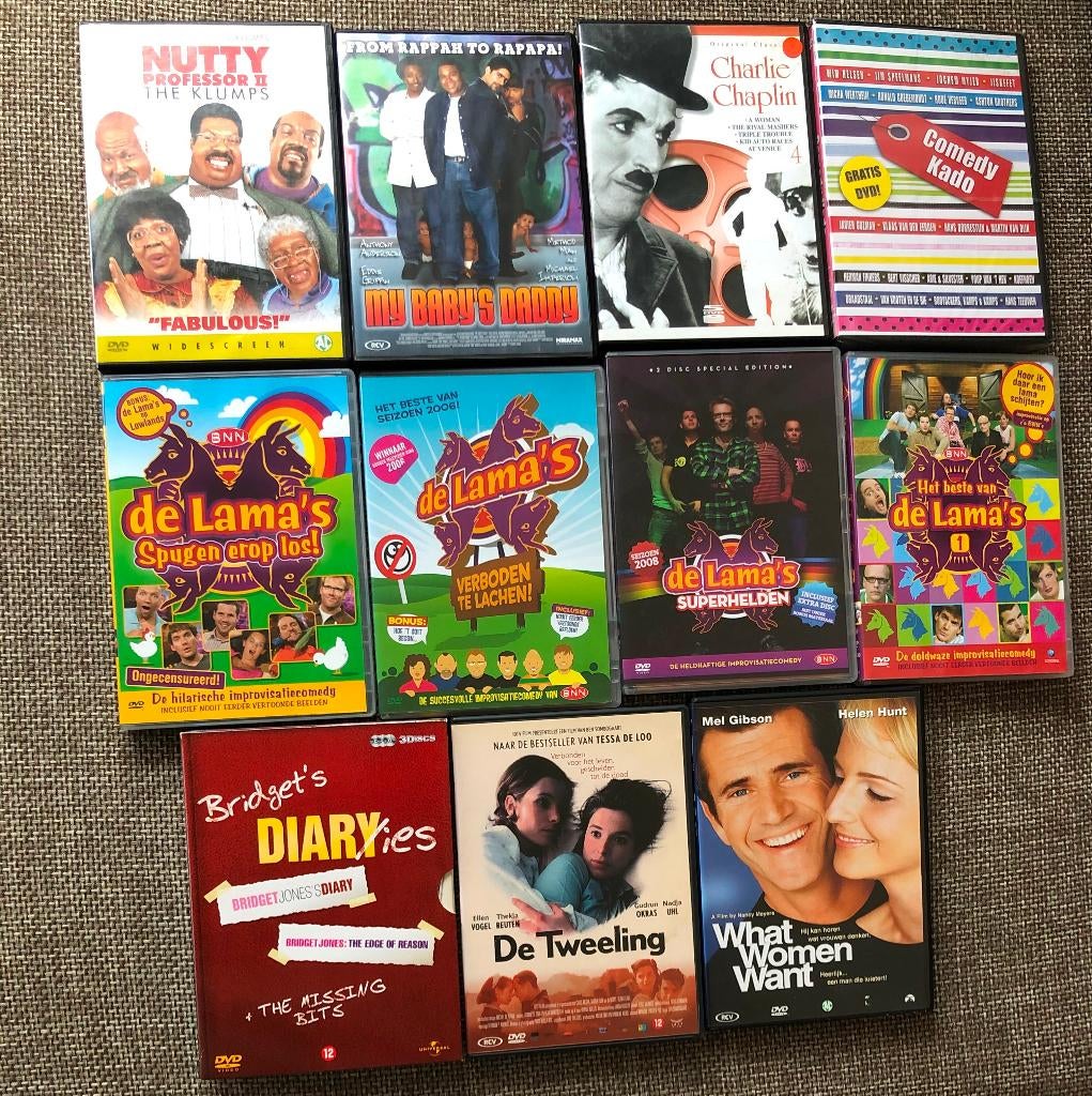 DVD 11 Leuke Komedie Films € 2,50, Alle leeftijden, Ophalen of Verzenden, Zo goed als nieuw, Romantische komedie