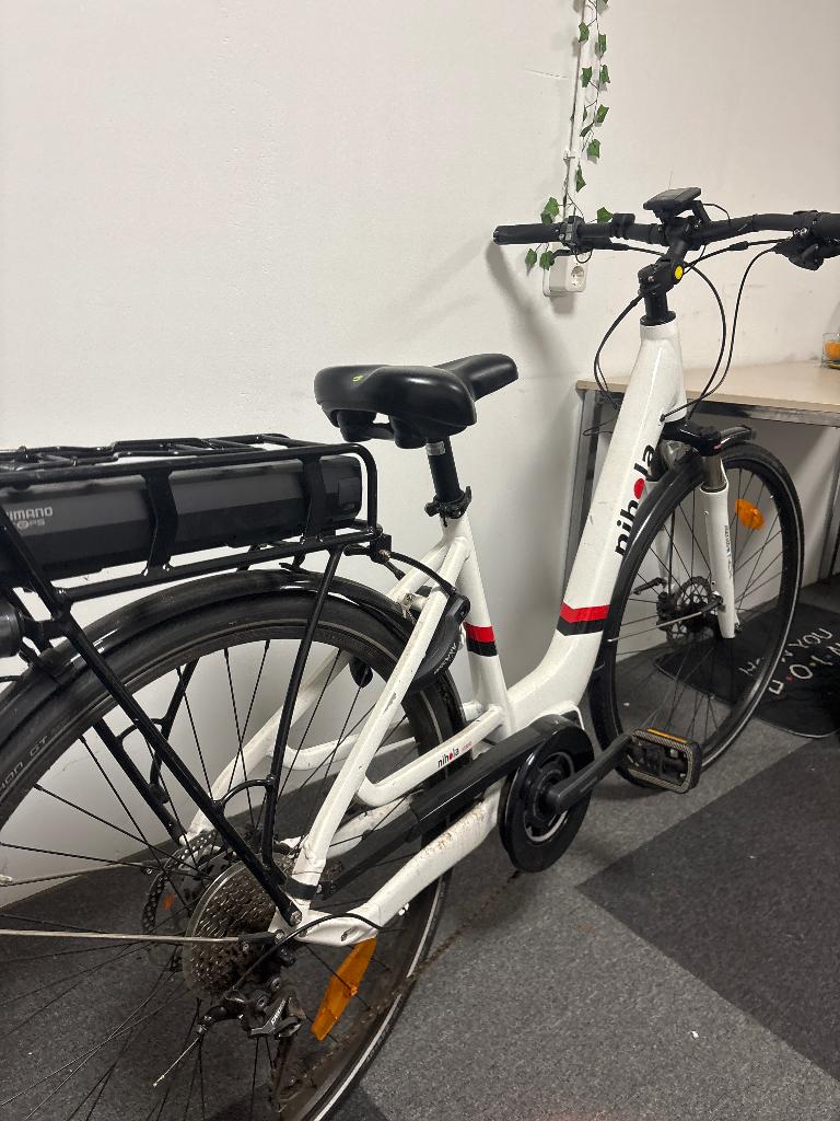 Nihola Hybrid E-bike, Gebruikt, 51 tot 55 cm, 30 tot 50 km per accu, Ophalen