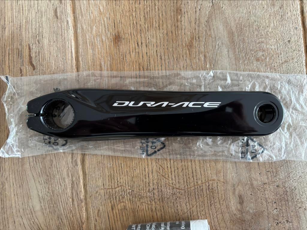 Shimano Dura Ace crank 165mm - evt. voor inbouwen powermeter, Fietsen en Brommers, Fietsonderdelen, Ophalen of Verzenden, Nieuw