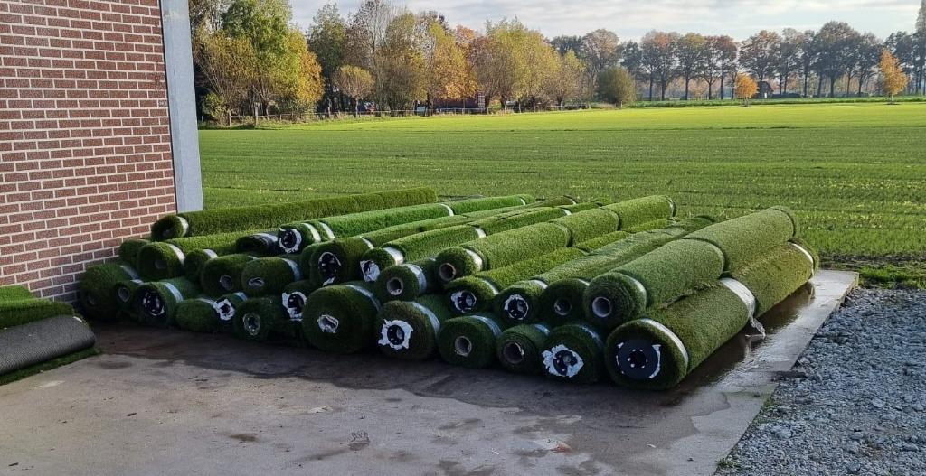 Kunstgras nieuwe partij couponnen, scherp geprijsd, Ophalen, Nieuw, 20 m² of meer, Kunstgras