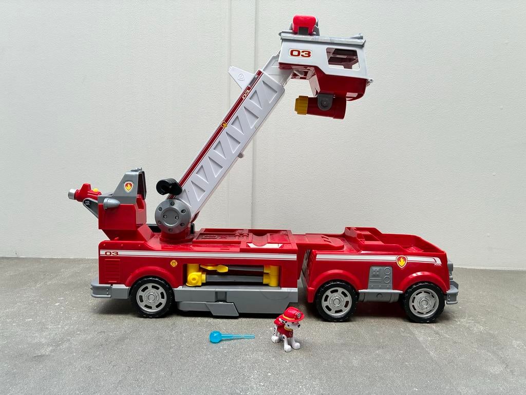 Paw Patrol Marshall Brandweerauto, Ophalen, Zo goed als nieuw, Jongen of Meisje