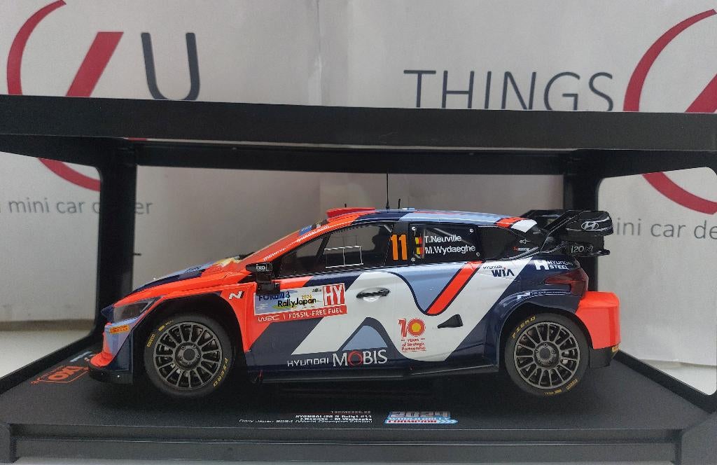 Ixo 1:18 Hyundai i20 N Rally1 No.11, Rally Japan 2024, Hobby en Vrije tijd, Modelauto's | 1:18, Ophalen of Verzenden, Nieuw, Auto