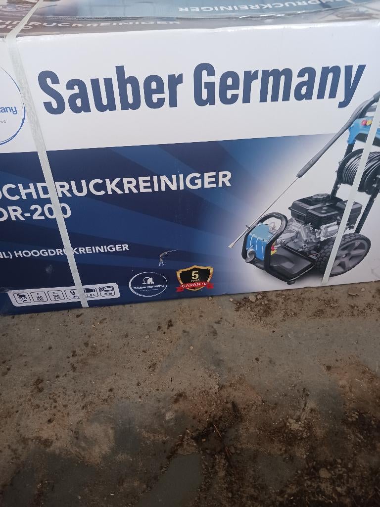 Hogendrukspuit, Ophalen, Nieuw