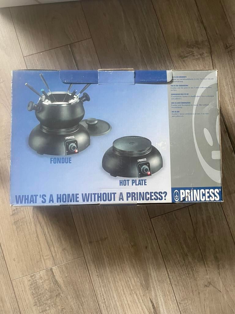Fondue en warmhoud plaatje, Ophalen of Verzenden, Zo goed als nieuw, Fondueset