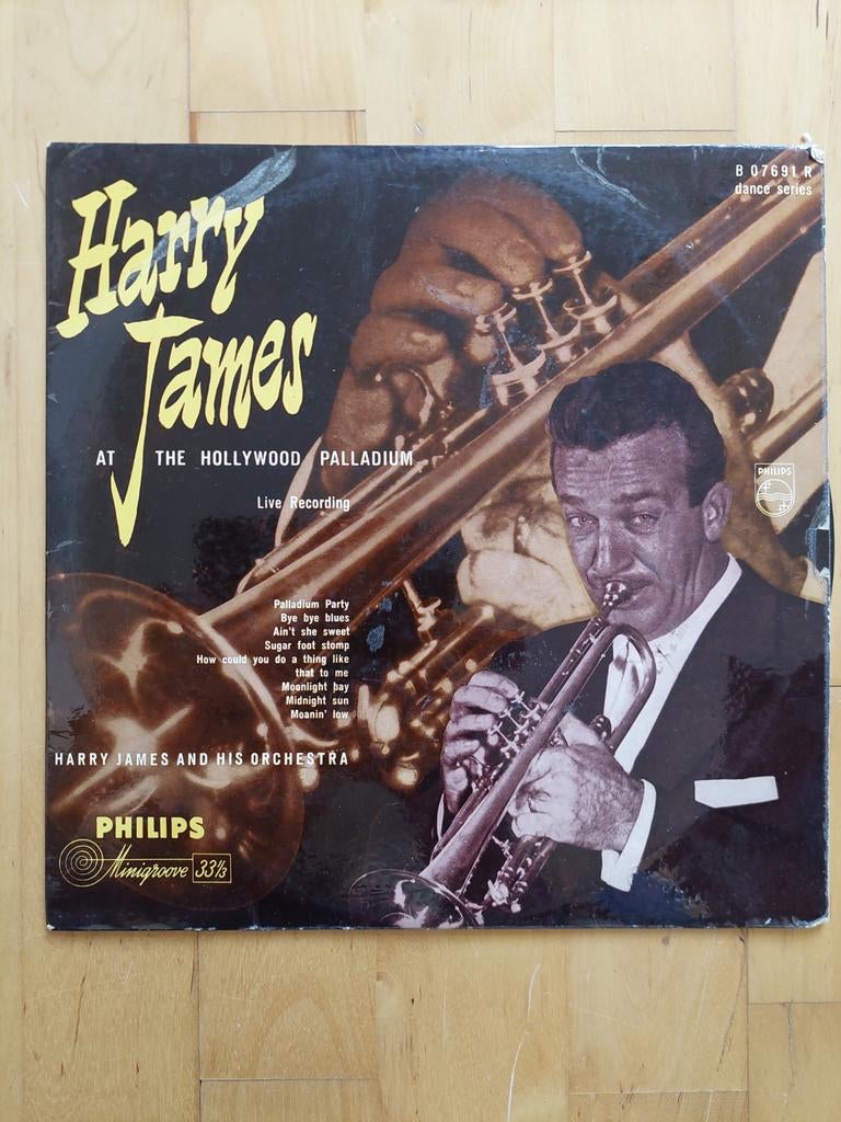 Harry James - At The Hollywood Palladium - LP Jazz, Cd's en Dvd's, Vinyl | Jazz en Blues, Ophalen of Verzenden
