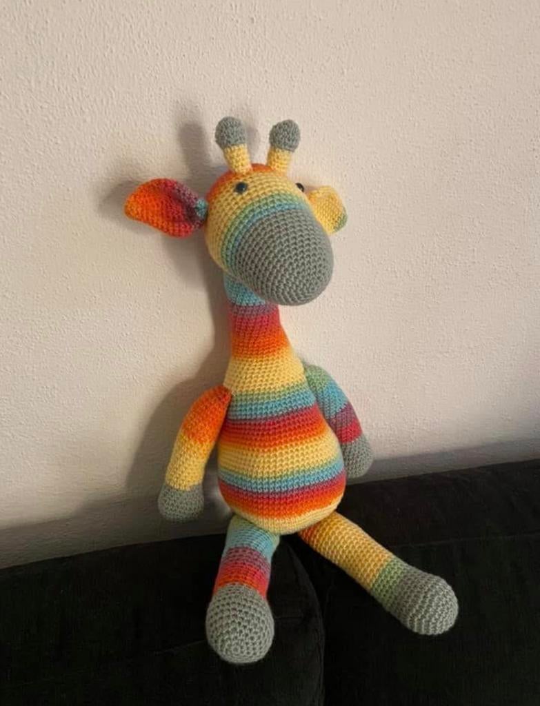 Gehaakte giraf, ongeveer 60cm hoog NIEUW, Ophalen of Verzenden, Nieuw