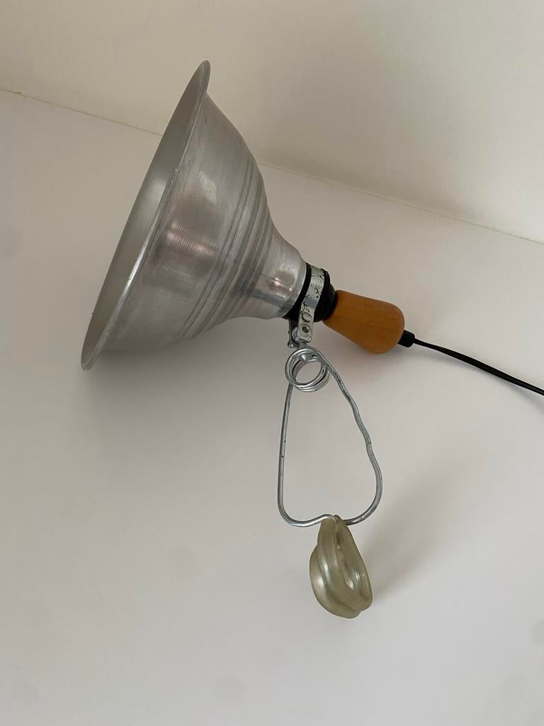Vintage HEMA Klemlamp Klemspot Jaren '90, Ophalen of Verzenden, Gebruikt, Metaal, Minder dan 50 cm