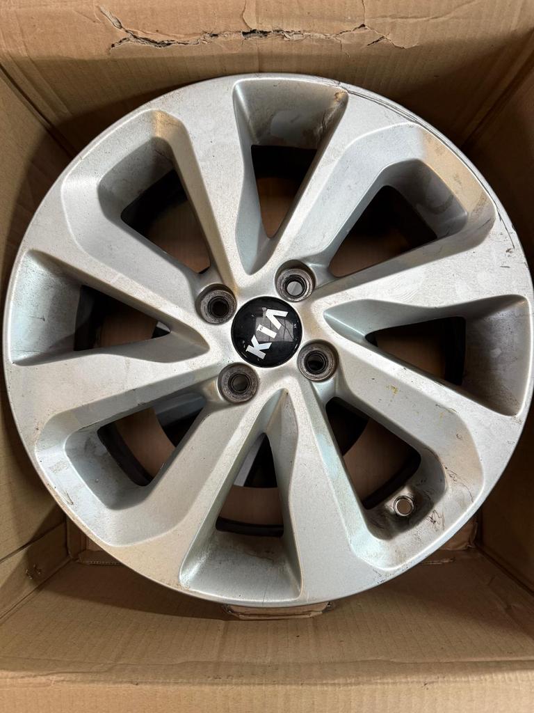 Originele Kia Rio 16 inch lichtmetalen velgen (2015) – Set 4, Ophalen, Velg(en), 16 inch, Zomerbanden