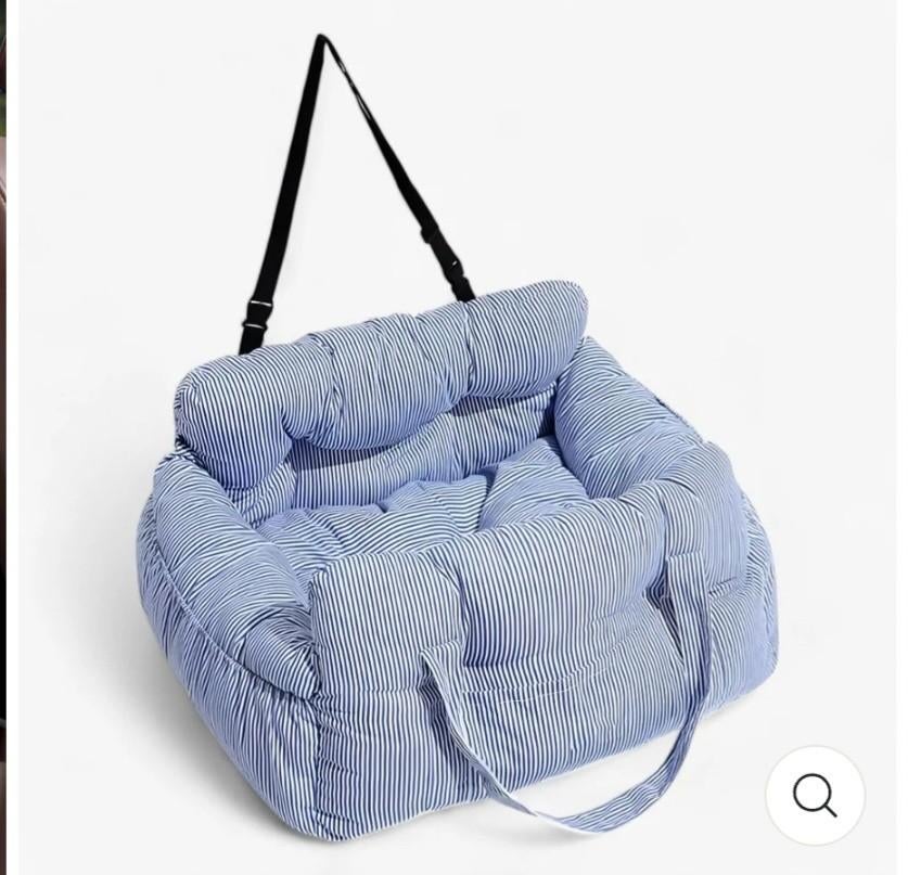 Hondenmand voor in de auto, Ophalen