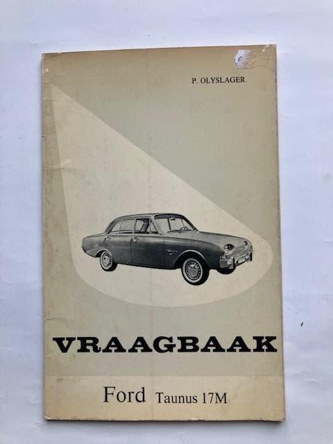 Vraagbaak    Ford      Taunus 17m       1962 -1967, Ophalen of Verzenden
