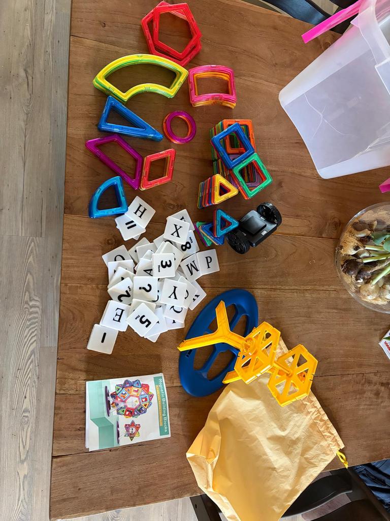 Magnetische bouwstenen, Ophalen, Zo goed als nieuw, Overige