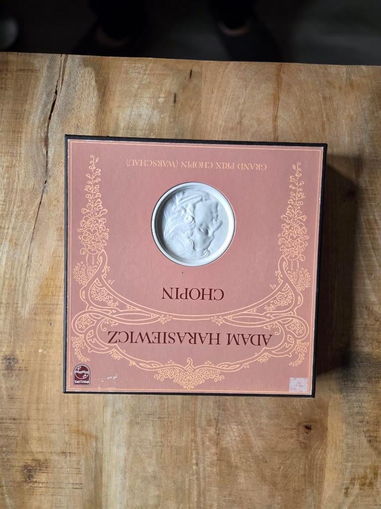 Adam Harasiewicz speelt Chopin – Philips 14LP Box, Kamermuziek, Ophalen of Verzenden, Zo goed als nieuw, 12 inch