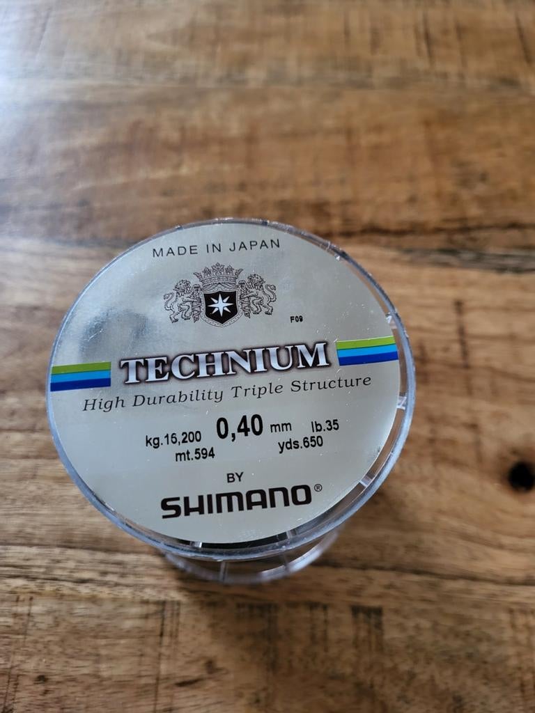 Shimano technium, Ophalen of Verzenden, Nieuw, Vislijn