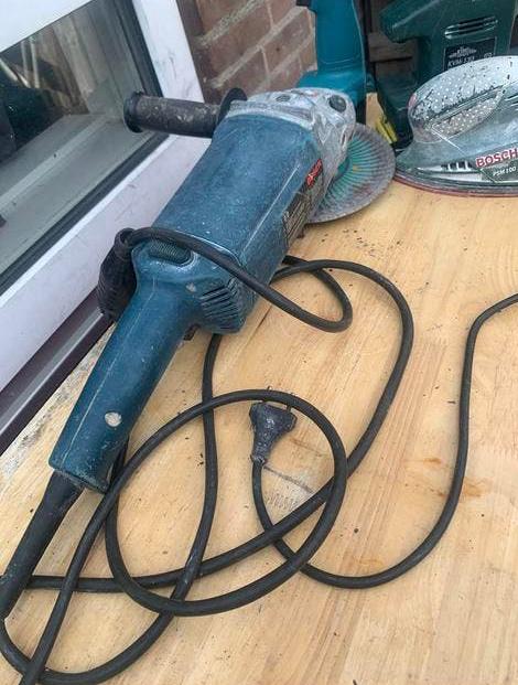 Grote Bosch slijptool - Krachtige haakse slijper, Doe-het-zelf en Verbouw, Gereedschap | Slijpmachines, Ophalen of Verzenden, Gebruikt