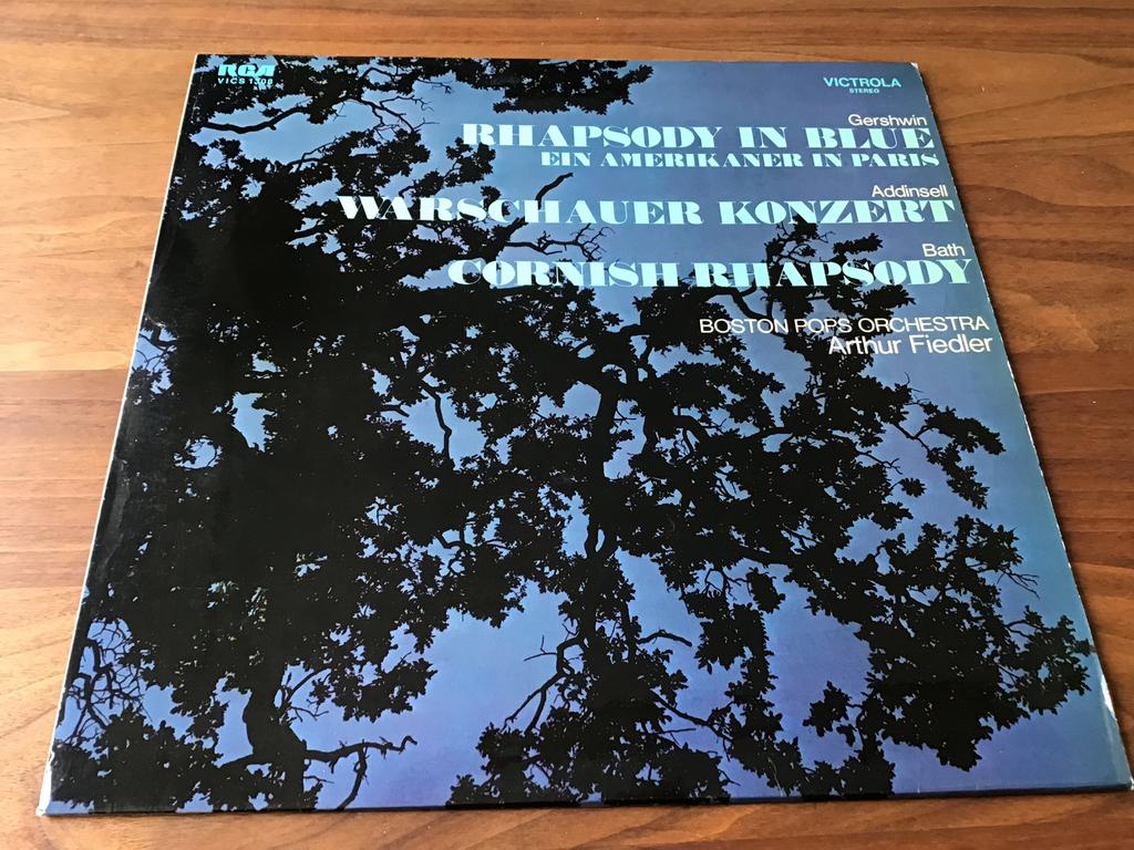 LP, GERSHWIN, RHAPSODY IN BLUE, VICS-1308, Ophalen of Verzenden, Gebruikt, 12 inch, Orkest of Ballet