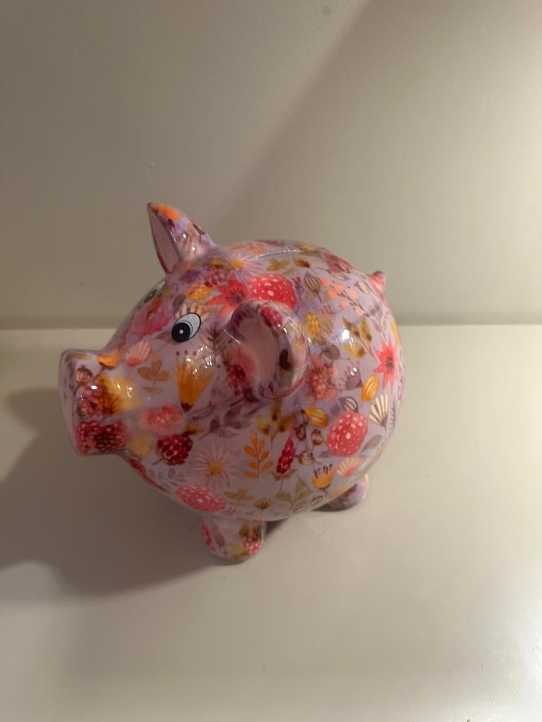 Groot spaarvarken, Verzamelen, Spaarpotten, Ophalen of Verzenden, Nieuw, Steen, Aardewerk of Keramiek, Dier