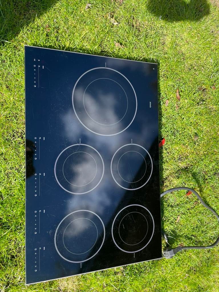 Atag inductie 5 pits, Gebruikt, Ophalen of Verzenden, Inbouw, Inductie