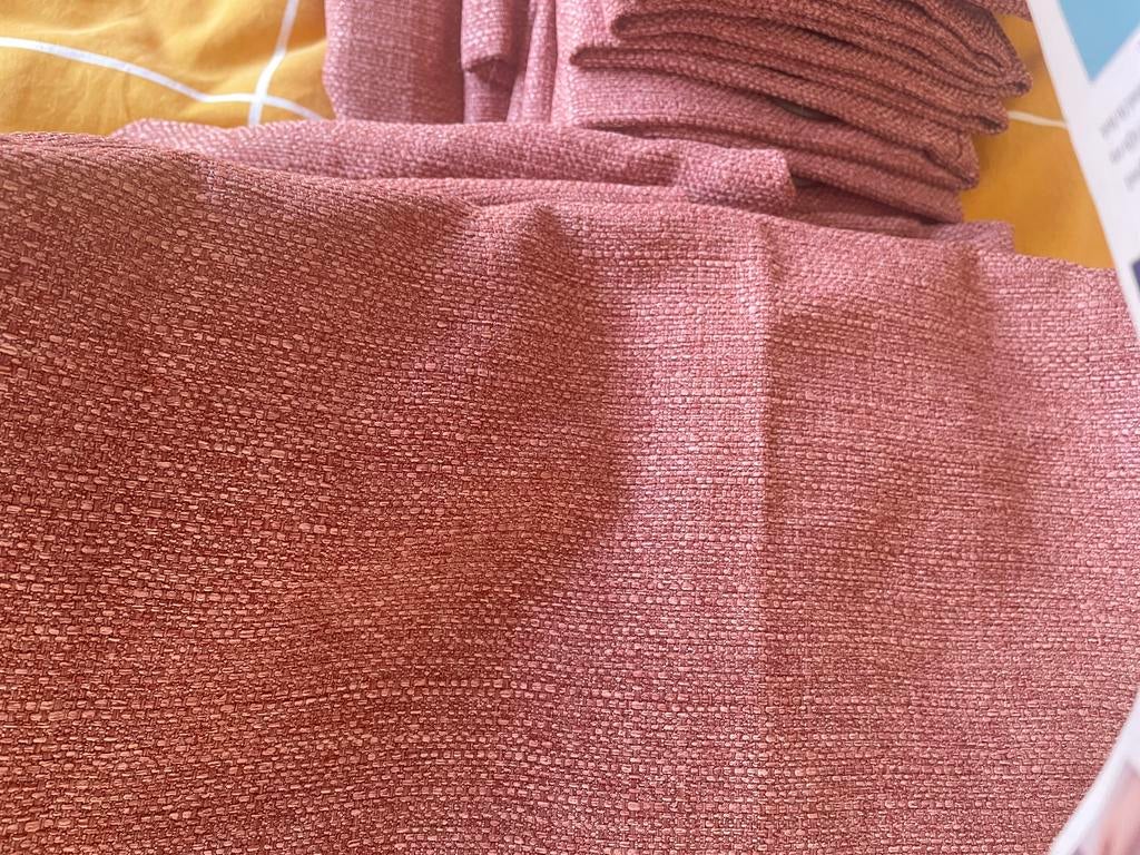 Gordijnen Kwantum Loek Roze, Huis en Inrichting, Ophalen, Overige kleuren, 150 tot 200 cm, Zo goed als nieuw