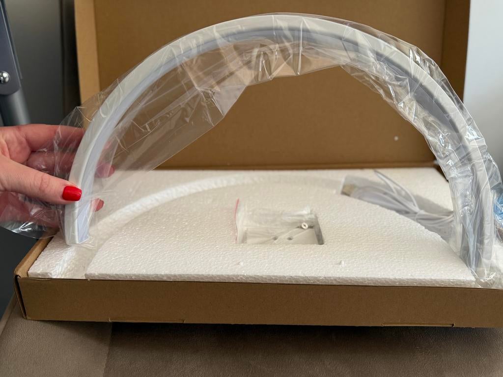 LED Booglamp USB, 3 kleuren dimbaar, Ophalen of Verzenden, Nieuw, Kunststof, Minder dan 50 cm