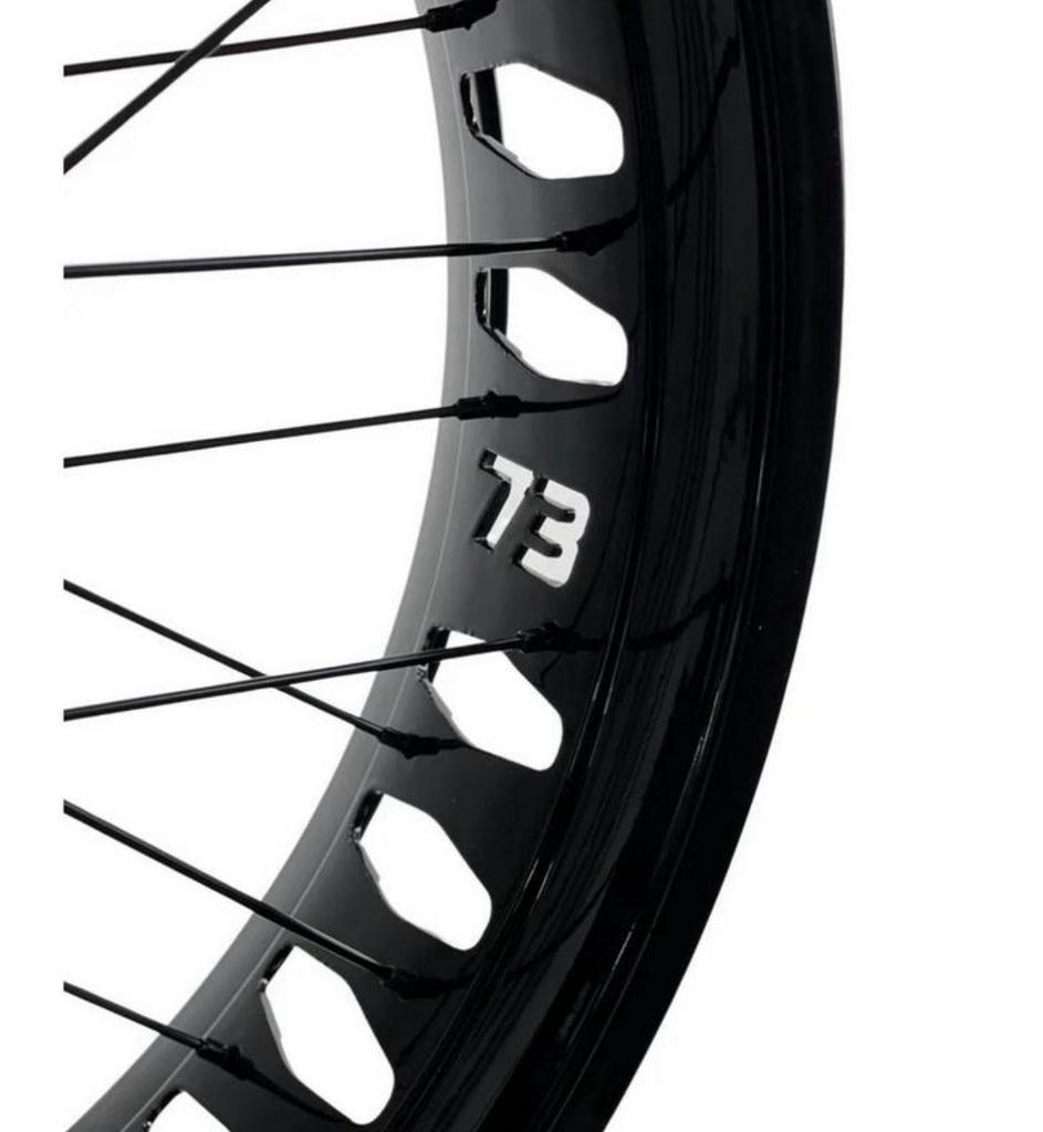 SUPER73 FRONT WHEEL ASSEMBLY - S2, ZX, (SATIN), Ophalen of Verzenden