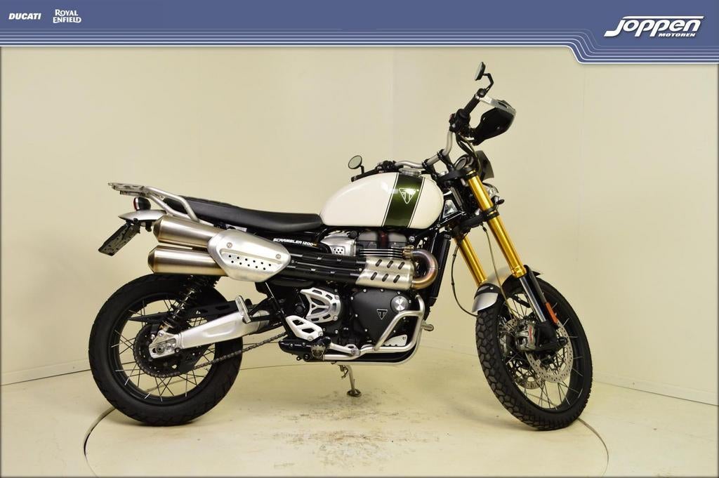 triumph scrambler1200xe (bj 2019), 2 cilinders, Motorrijbewijs A, Bedrijf, Onbekend