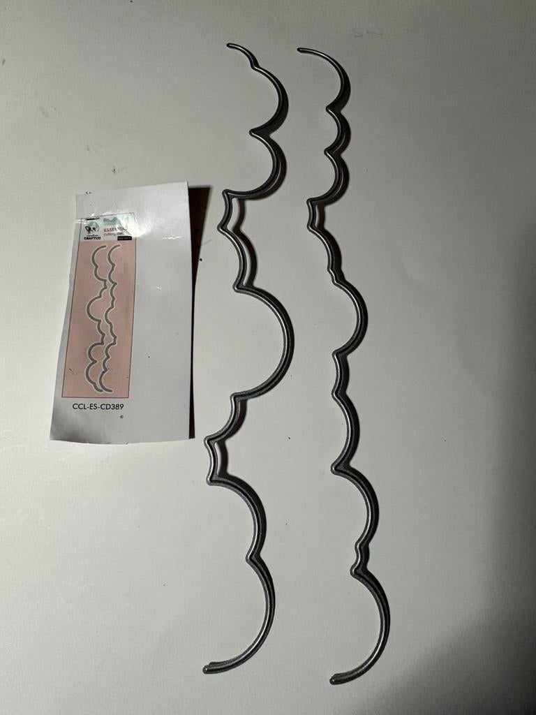 Craftlab snijmsl bordez 4 wolken, Hobby en Vrije tijd, Ophalen of Verzenden, Zo goed als nieuw, Overige thema's, Pons of Mal