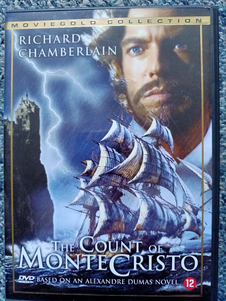 The Count of Monte Cristo - Richard Chamberlain, Alle leeftijden, Ophalen of Verzenden, Zo goed als nieuw