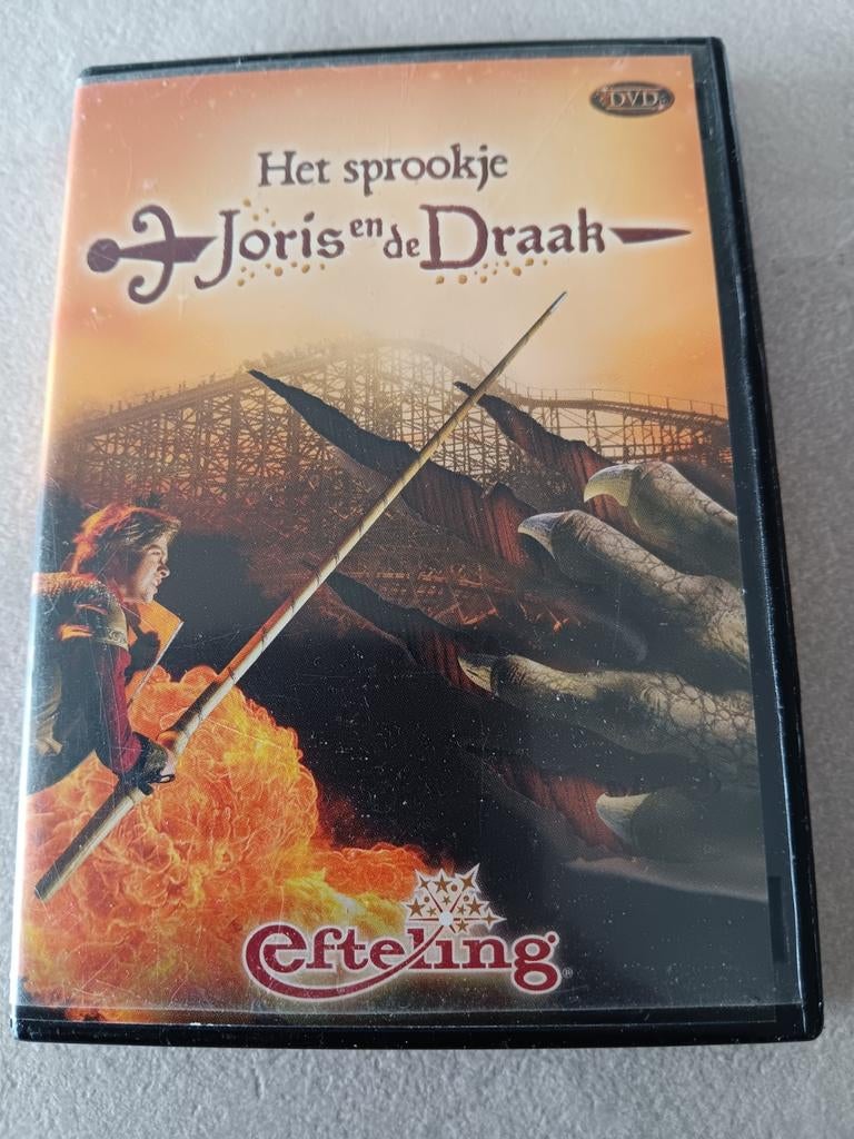 Efteling het sprookje Joris en de draak dvd mini, Cd's en Dvd's, Ophalen of Verzenden, Zo goed als nieuw, 1 bandje
