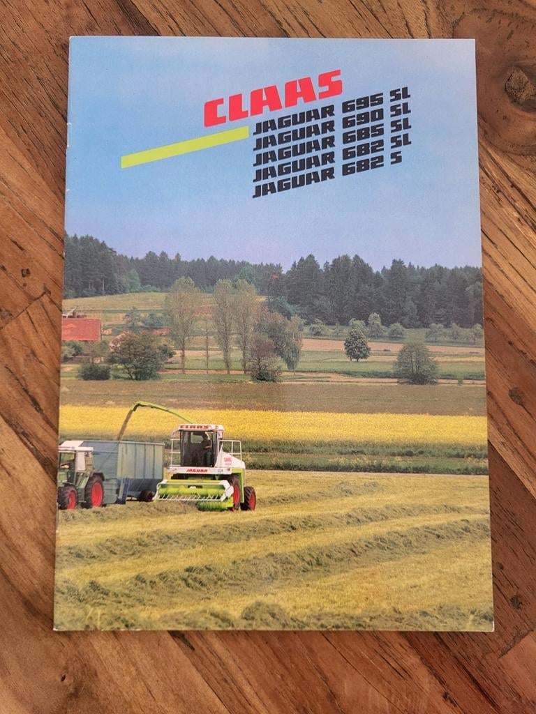 tractor folder Claas Jaguar 695 SL 690 SL 685 SL 682 SL 682, Ophalen of Verzenden, Zo goed als nieuw