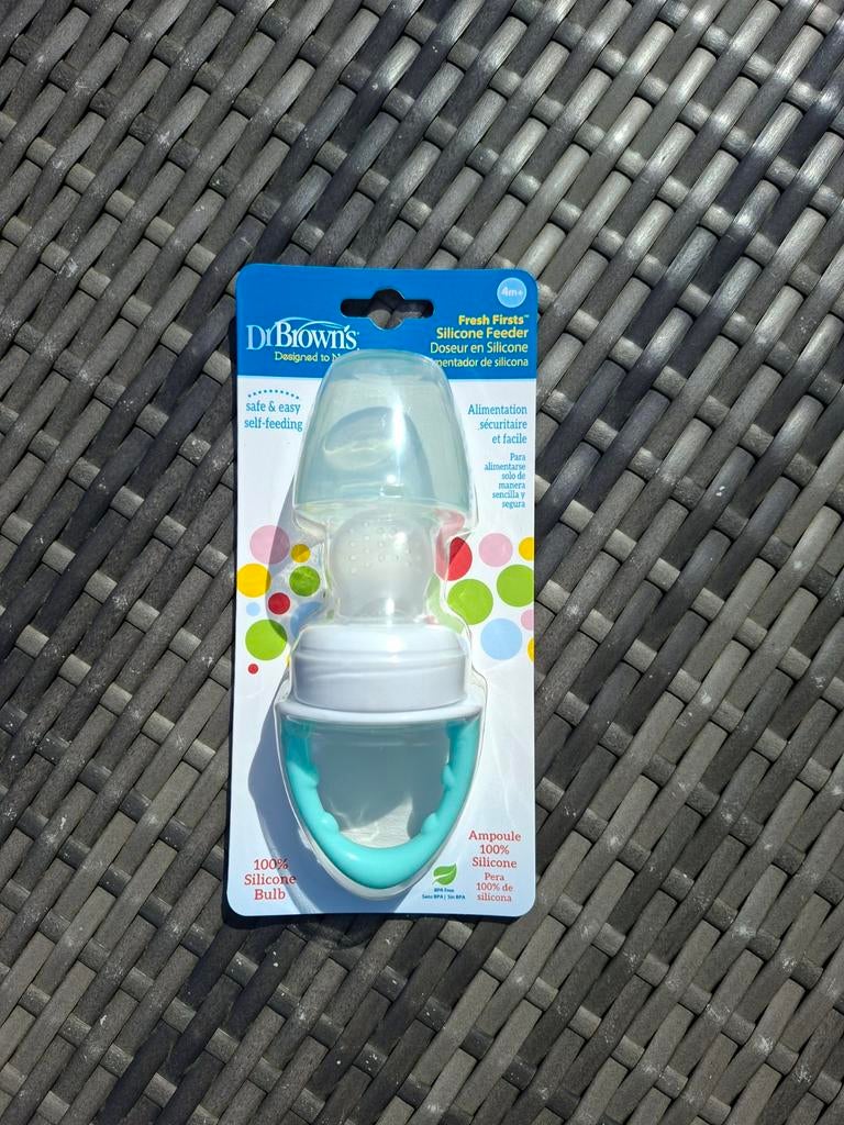 Dr. Brown’s Fresh Firsts Silicone Feeder, Sieraden, Tassen en Uiterlijk, Uiterlijk | Mondverzorging, Ophalen of Verzenden, Nieuw