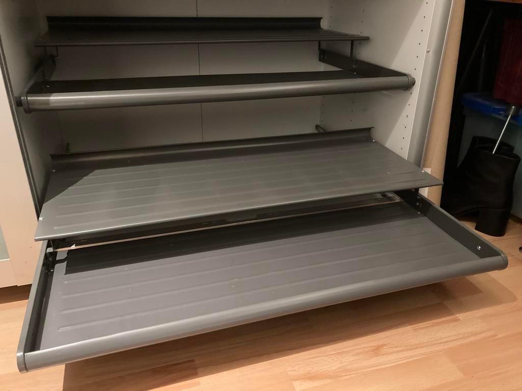 IKEA KOMPLEMENT Uittrekbare Schoenenlade 100x58 cm, Ophalen, Zo goed als nieuw