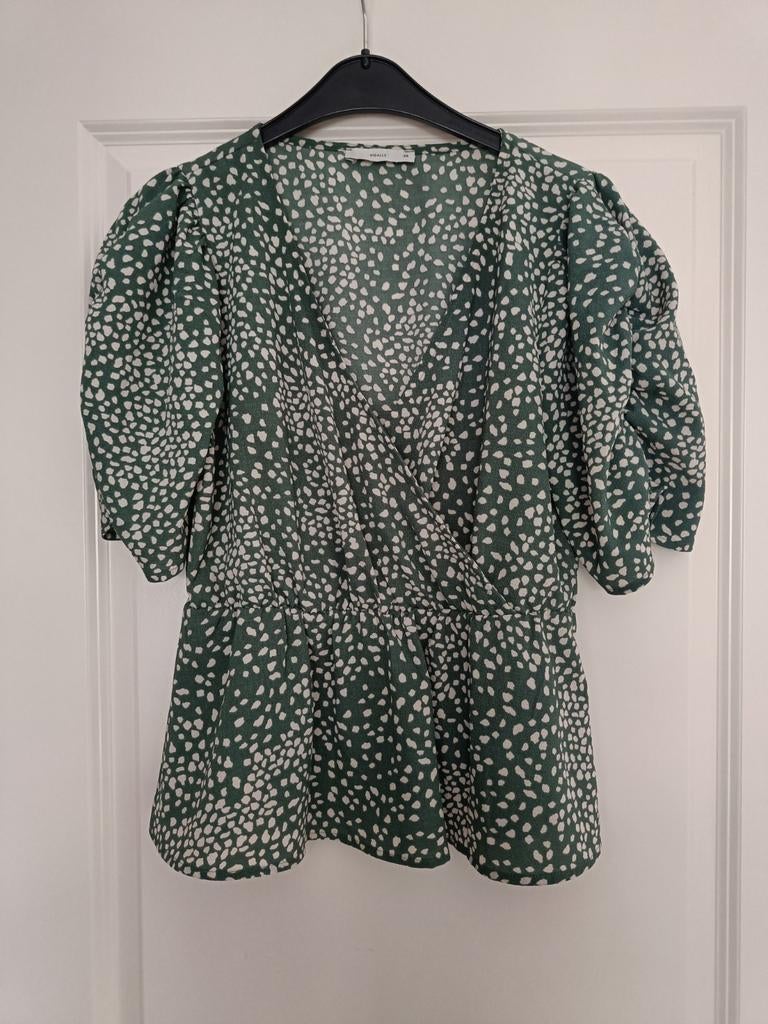 Peplum blouse van Pigalle maat 38., Kleding | Dames, Tops, Ophalen of Verzenden, Zo goed als nieuw, Maat 38/40 (M), Korte mouw