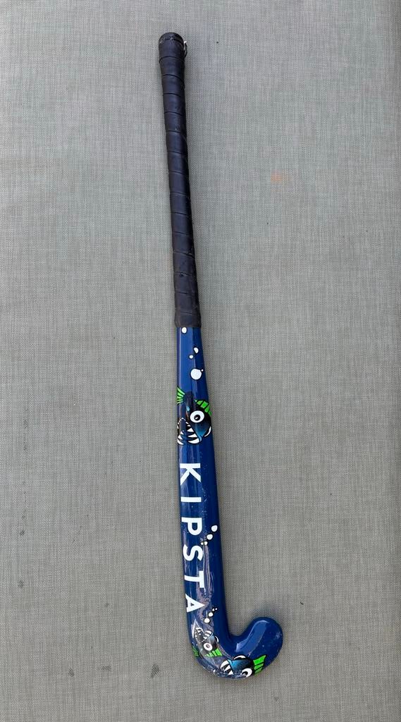 Hockeystick Kipsta FN100 Kid - Blauw/Geel, Ophalen, Gebruikt, Stick