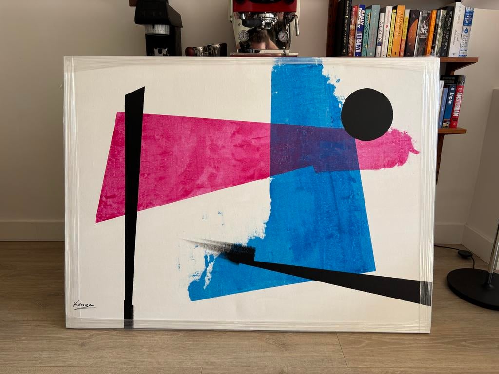 Modern schilderij Kenza - Acryl op doek, 100,5x135,5 cm, Ophalen