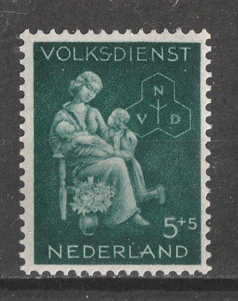 nvph 425 Winterhulp 1944 Postfris, Postzegels en Munten, Postzegels | Nederland, Verzenden, Na 1940, Postfris