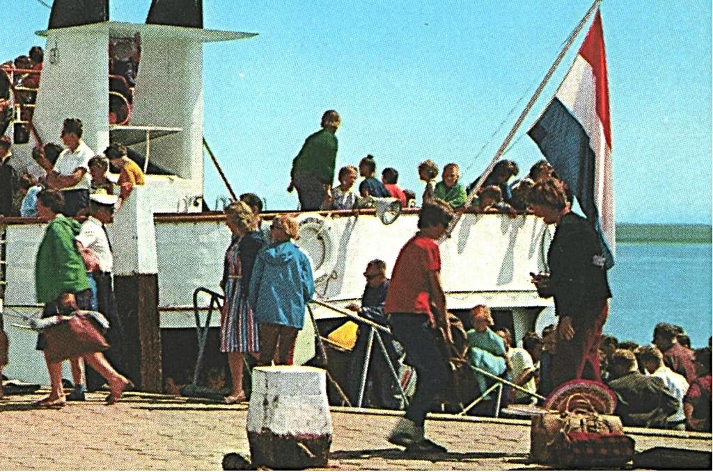 802364 Hollum Ameland 1971 Gelopen met Postzegel, Ophalen of Verzenden, 1960 tot 1980, Gelopen, Waddeneilanden