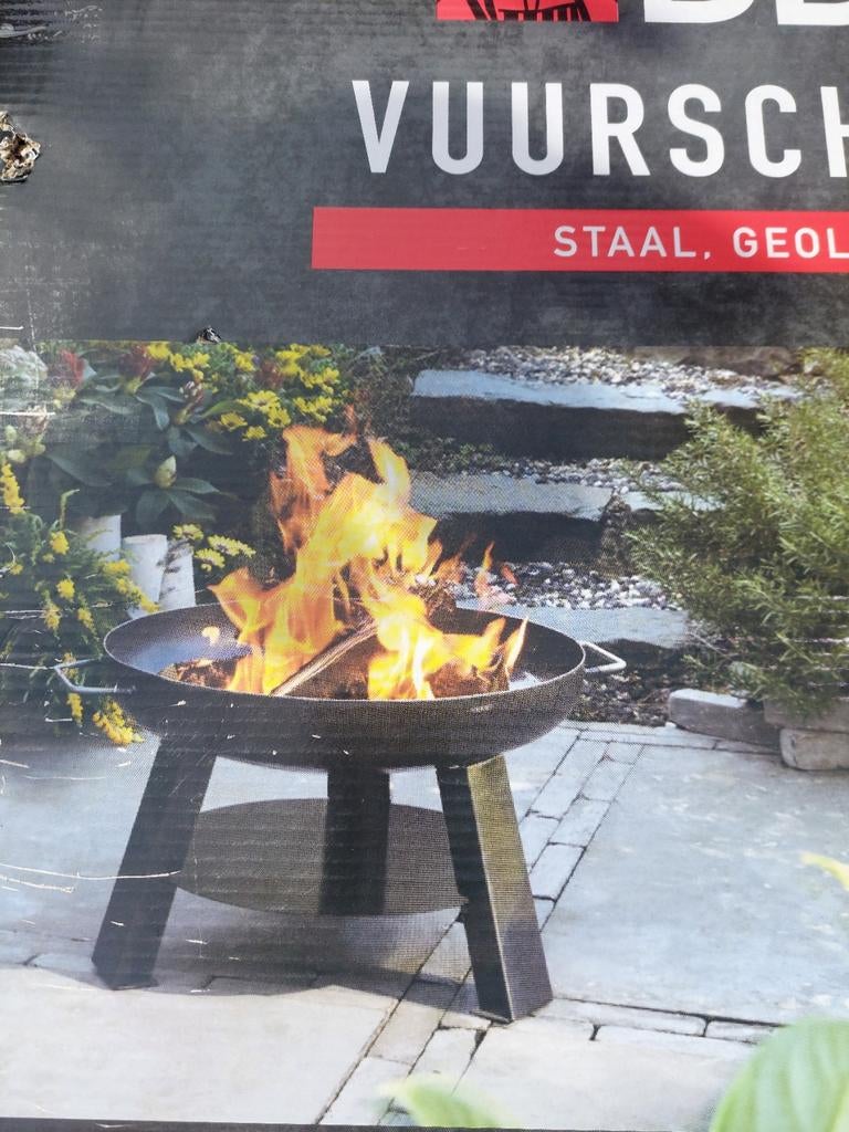 Te koop nieuw vuurschaal, Tuin en Terras, Vuurschalen, Ophalen of Verzenden, Nieuw