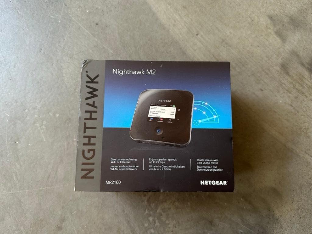 Netgear Nighthawk M2 MR2100 + doos | 4G | MiFi-Router, Computers en Software, Routers en Modems, Ophalen of Verzenden, Zo goed als nieuw
