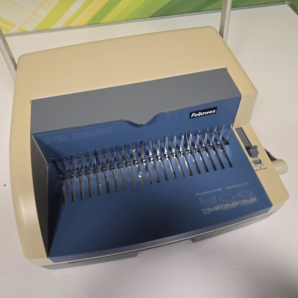 Fellowes PB 2250 inbindmachine, Diversen, Ophalen, Gebruikt