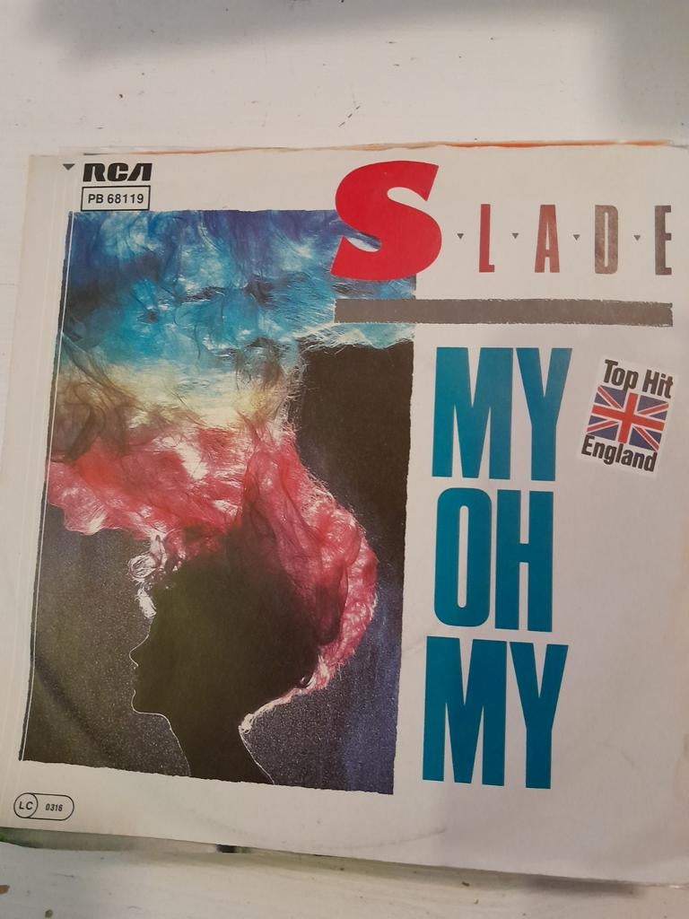 Slade 7 inch my oh my, Cd's en Dvd's, Vinyl Singles, Ophalen of Verzenden, Zo goed als nieuw, Pop