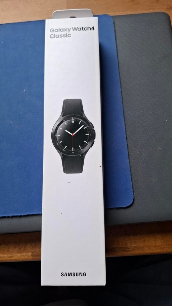 Samsung Galaxy Watch4 Classic Zwart - Gebruikt, Verzenden, Zwart, Nieuw, GPS