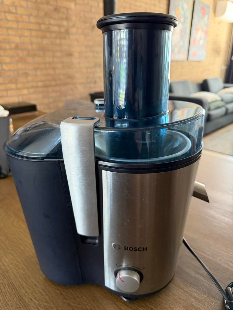 Bosch Sapcentrifuge - Krachtige Juicer voor Vers Sap, Witgoed en Apparatuur, Ophalen, Zo goed als nieuw, Elektrisch, Sapcentrifuge