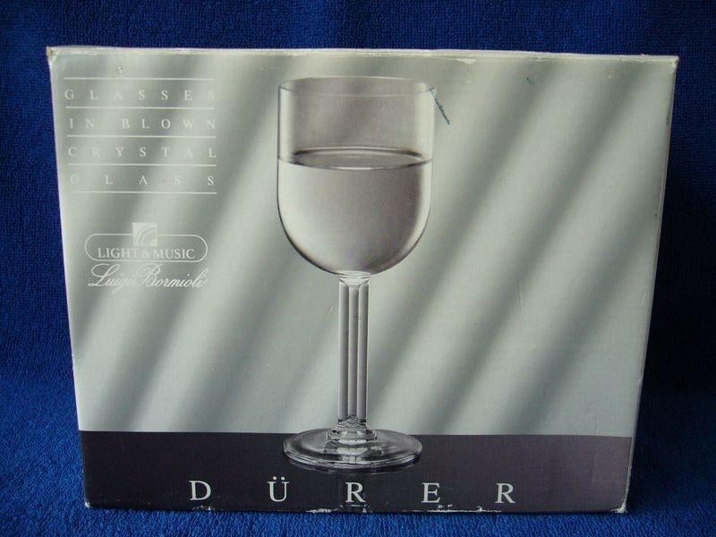 6 Luigi Bormioli wijnglazen nog splinternieuw in doos, Huis en Inrichting, Keuken | Keukenbenodigdheden, Nieuw, Ophalen of Verzenden