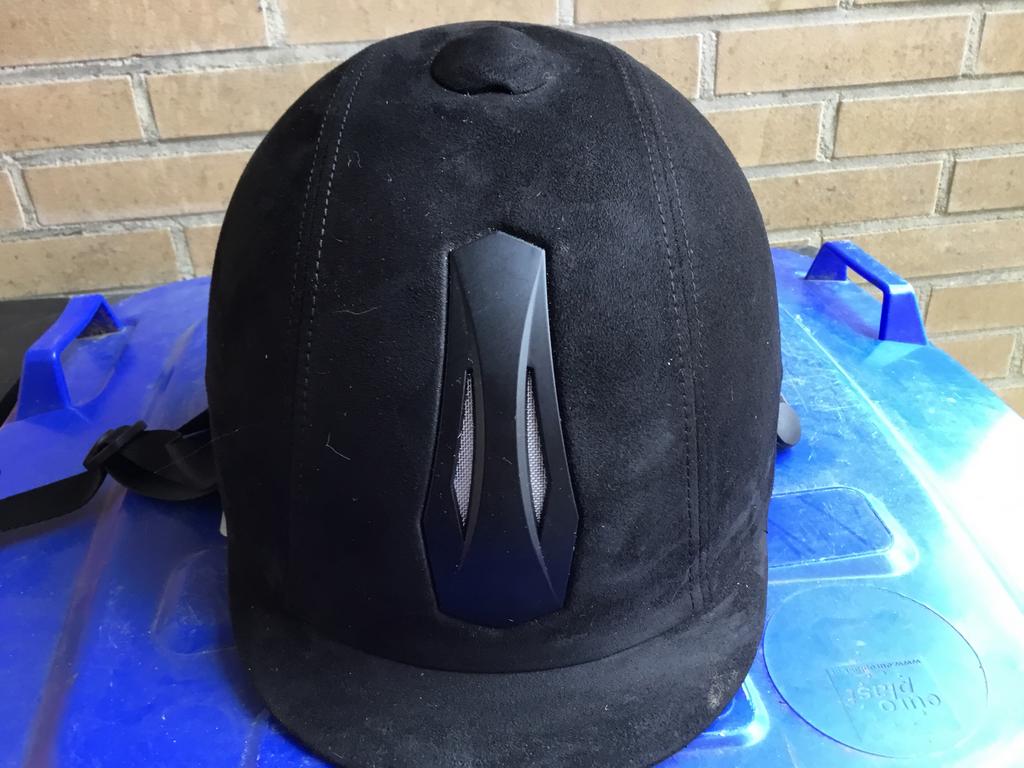 Paardrijcap Harry’s horse 56-58, zgan, Dieren en Toebehoren, Paardrijkleding, Ophalen, Zo goed als nieuw, Dressuur, Cap